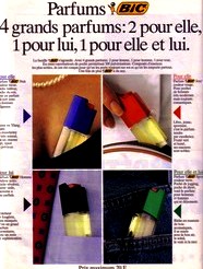 ANNEES, années, 80, 80's, eighties, parfum, parfums, BIC, parfumerie, 1988, nostalgie, mode, pub, publicité, flop